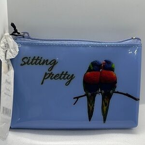 Catseye London "Sitting Pretty" Lorikeet Bird Pouch - New with Tags